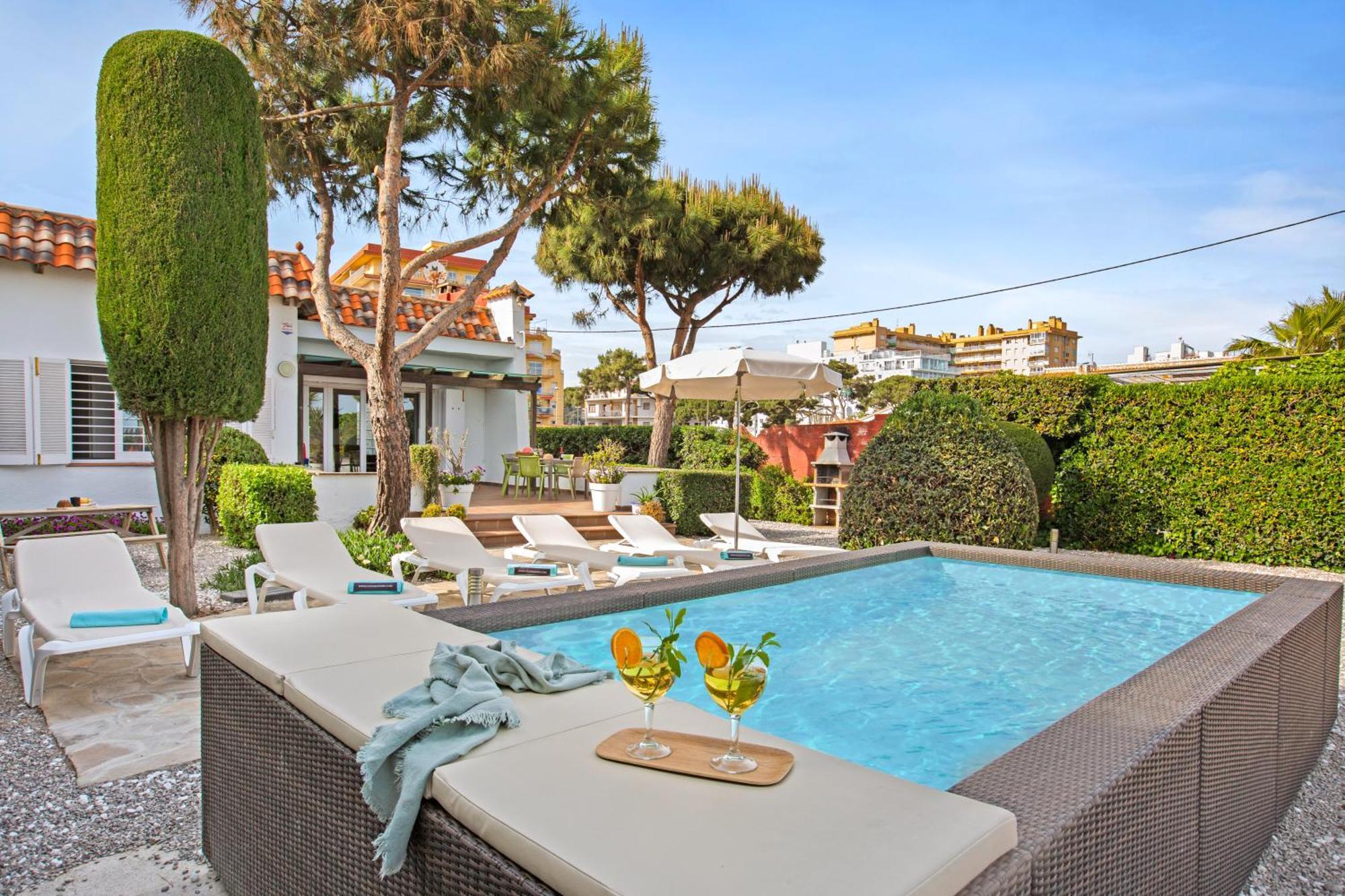 Villa Erika Beach House Malgrat de Mar Zewnętrze zdjęcie